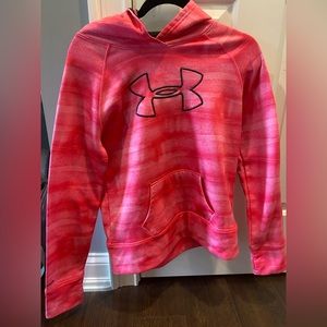 Youth XL Pink Under Armour Hoodie